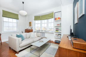 Bright 1BR Apt, 1min to Tube & Kensington Gardens